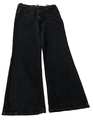 Womens Levi's 512 Perfectly Slimming Boot Cut Jeans Size 12 Blue 33 Inseam