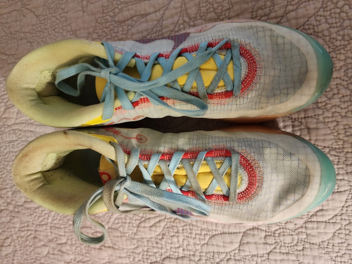 Nike Zoom KD 12 Peac‎ Jam EYBL Mens Basketball Shoes 8.5 Athletic CK1195-300 NIKE ZOOM KD 12 EYBL PEACH JAM MENS BASKETBALL SHOES RARE  main image 3