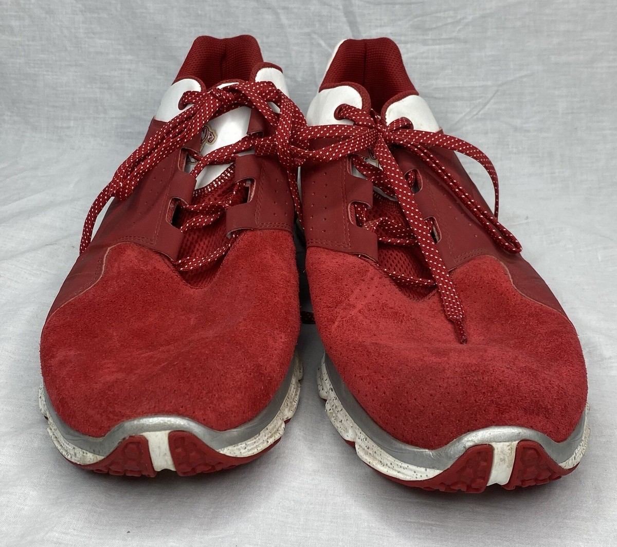 Adidas Gameday Wisconsin Badgers Mens 14 Football Team Issued Shoes  UW-Madison | eBay