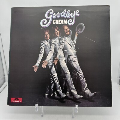 Cream Goodbye LP Vinyl 1969 British Import Polydor 583053 Very Clean