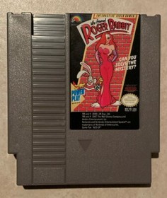 Who Framed Roger Rabbit (Nintendo NES, 1989) CIB with Manual 