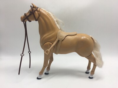 Vintage M.I.I. 1983 Light Brown/Tan Jointed Articulated Horse w