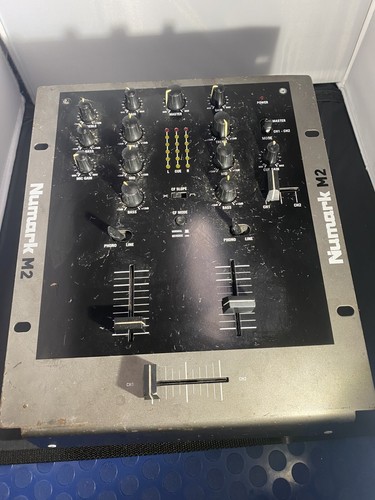 Numark M2 Scratch Mixer 2-channel DJ Mixer Untested Parts Or Repair - Picture 1 of 5