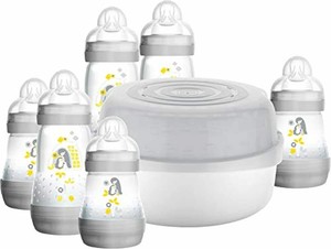 sterilising mam bottles in tommee tippee steriliser