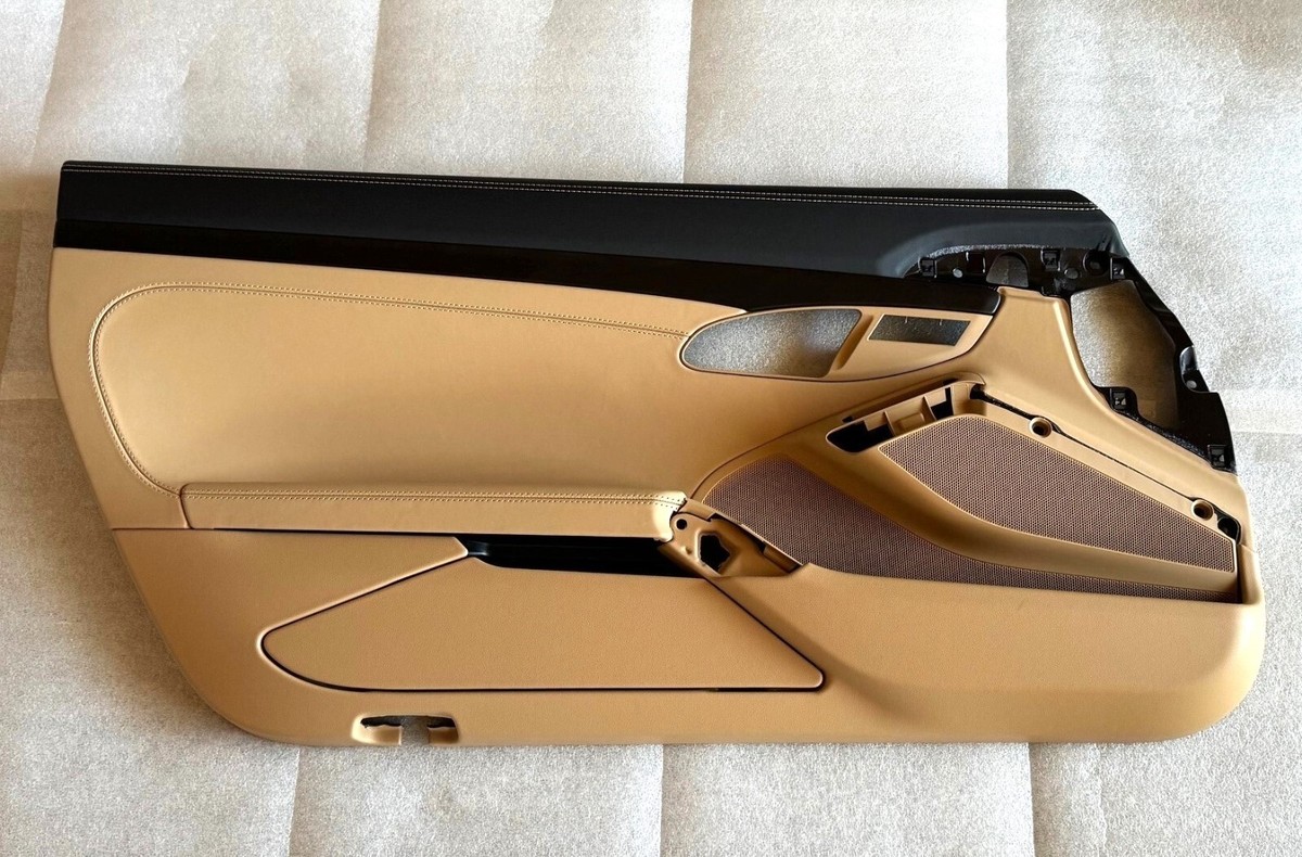 PORSCHE 991 TURBO S GT S CARRERA S BLACK LUXOR BEIGE NEW LEATHER