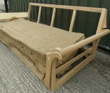 Grand 4 Seater Sofa Hardwood Lounge Settee Frame Upholstery Project Spring Unit