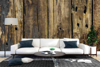 3D Brown Wood Texture Wallpaper Wall Murals Removable Wallpaper 40