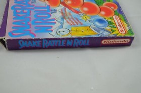Snake Rattle N Roll NES Spiel CIB #332