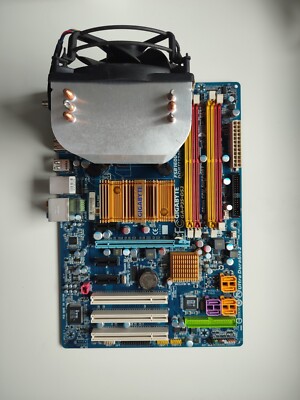 GigaByte GA-P35-DS3 Mainboard inkl. Intel Core 2 E4500, Lüfter und Kühlkörper