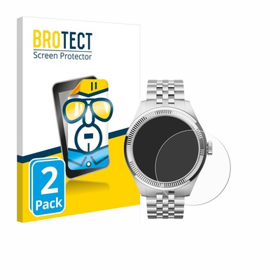 2x Display Schutz Folie für Withings ScanWatch Nova Brilliant (39 mm) Zubehör