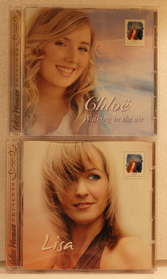 2 CD Lot Celtic Woman Presents Lisa & Chloe Walking in the Air