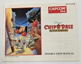 CAPCOM "CHIP N DALE RESCUE RANGERS" GAME FOR NES&nbsp;