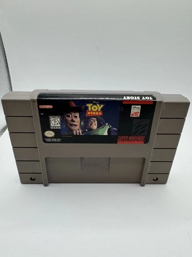 Disney Toy Story SNES Authentic Game Cartridge