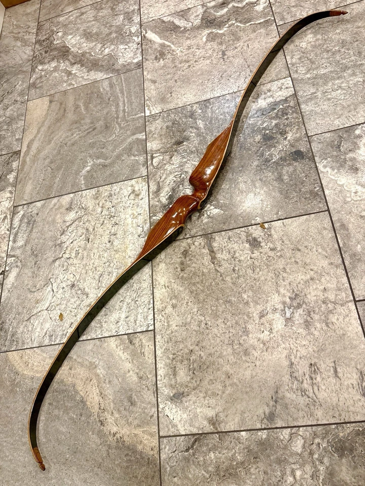 Shakespeare Ocala X17 Recurve Bow 1966 Wonderbow 62" Green 45# Draw Archery VTG - Image 3 of 4