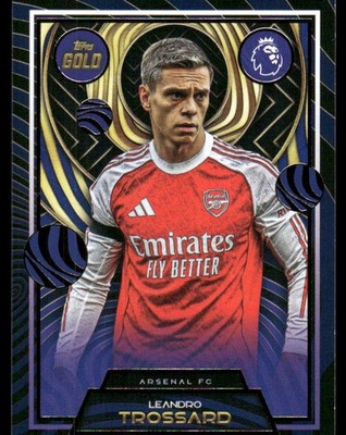2025-26 Topps Gold Premier League Leandro Trossard FC