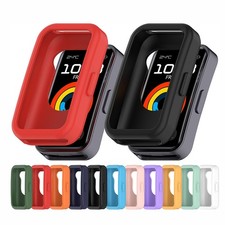 Watch Case Silicone Protective Cover for Huawei Band 8/8 NFC/9/9 NFC Smartwatch