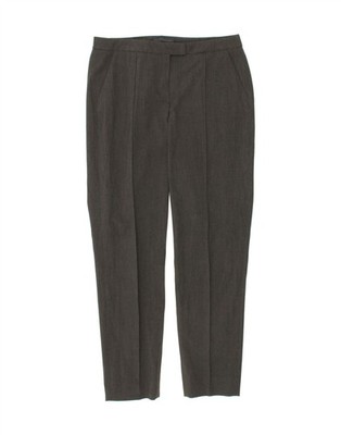 TRUSSARDI Womens Slim Suit Trousers W30 L27 Grey BD04