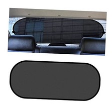 Car Rear Window Sunshade with Suction Cup, Sun UV Rays Protection 39"x19"/Rear