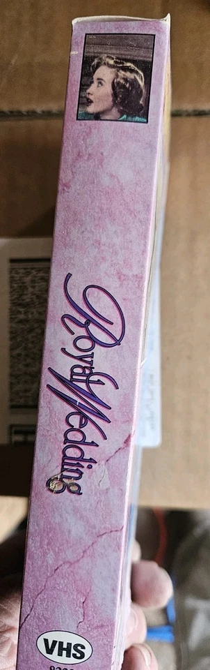 Royal Wedding VHS 1991 Fred Astaire Jane Powell Hollywood Movie Greats Estate  - Image 2 of 3