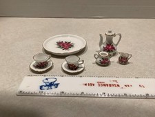 Mini porcelain tea set, 8 piece