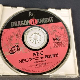 Dragon Knight II PC Engine Super CD-ROM2 TurboGrafx ELF NTSC-J Japan CIB 37