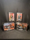 Lot Of 4 Vintage Barbie&Ken/Harley-Davidson With Matching Bikes Sealed In Box
