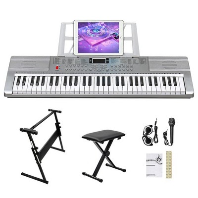  FREE SHIPPING!  Electric Piano / Keyboard +Stand +Bench!