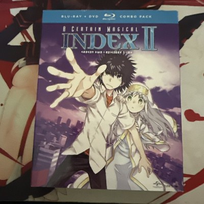 A Certain Magical Index II Season Two 2 NEW Blu Ray DVD Funimation