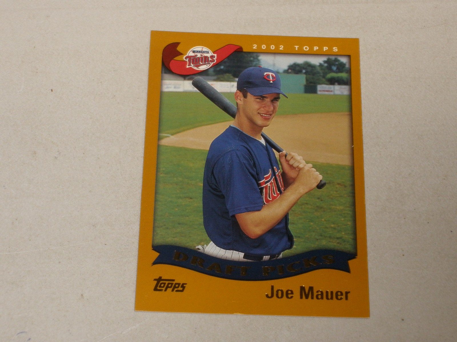2002 Topps Baseball #622 Joe Mauer Rookie RC B