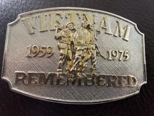 Vietnam Remembered 1959-1975 Belt Buckle