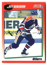 1991-92 Score Canadian English #253 Jeff Beukeboom