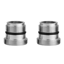 Convenient Package 2 Water Tap Adapters with 2 Rings Easy Installation