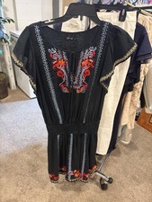 Embroidered Dress Size Medium