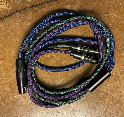 Hart Audio CST-HC-15: 2 Custom Dual Lemo Utopia Cables W/Bal + Single Connectors