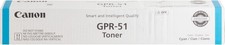 Canon GPR-51 Toner Cartridge - Cyan
