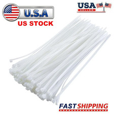 100Pcs Cable Ties 14" Heavy Duty Nylon Wrap Wire Zip Ties UV Resistant