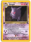 Gengar 5/62 Holo Rare Fossil Pokemon 1st Edition Holo