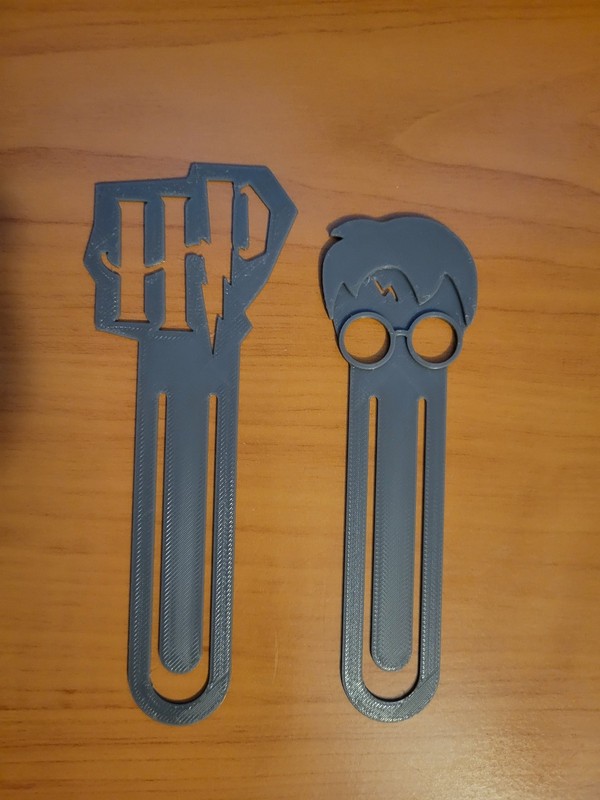 3D Printed Harry Potter 2 Bookmark Set