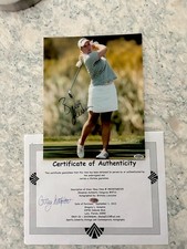 Brittany Lincicome LPGA golfeur photo dédicacée 8 x 10 couleur avec certificat d'authenticité