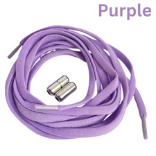No Tie Elastic Shoe Laces Adult Kids  Trainer Lace Lazy Easy No-tie Shoelaces UK