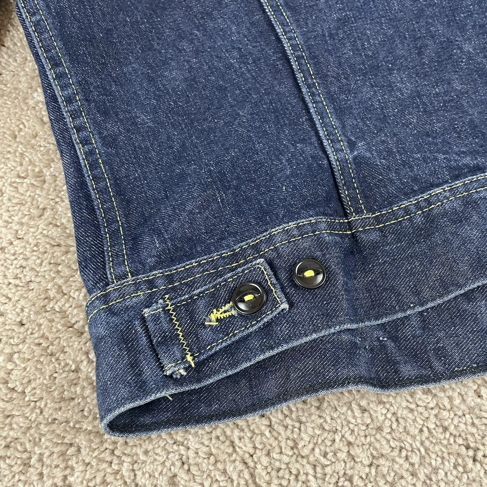 Chaqueta vaquera Lee vintage hecha en EE. UU. 101-J 101j mediana Americana Ranch Western Foto 4 de 4