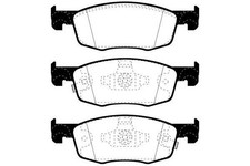 RAICAM Bremsbeläge Satz Hinten Bremsklötze für TOYOTA YARIS (P21, PA1, PH1)