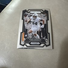 Theo Johnson 2024 Panini Prizm Draft Picks #150 Penn State Nittany Lions