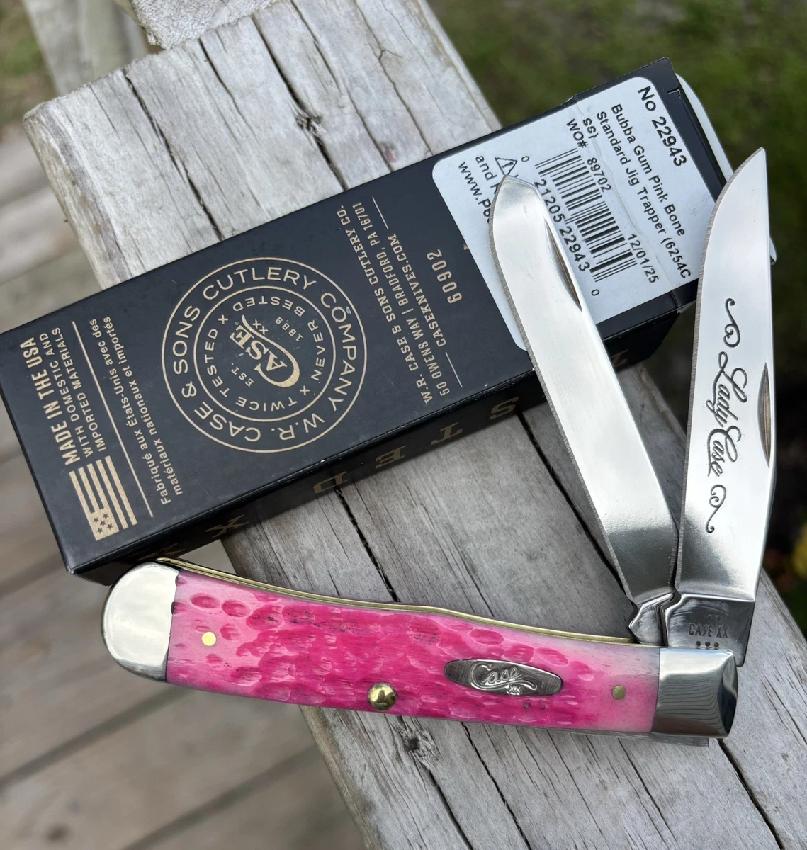 Case Pink Bone Handle Collectible Folding Knives for sale | eBay