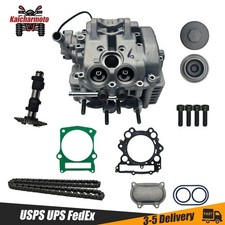 Cylinder Head W/Camshaft Timing Chain Kit For HiSUN 700 UTV Qlink Big Muddy
