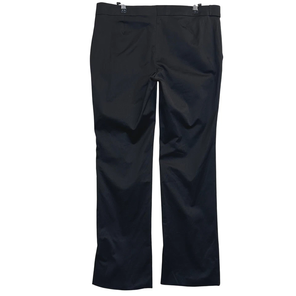 GUCCI Uniform Black Belted Wide Leg Trousers Pants Size 46 US 10 Medium Workwear - Image 2 of 4