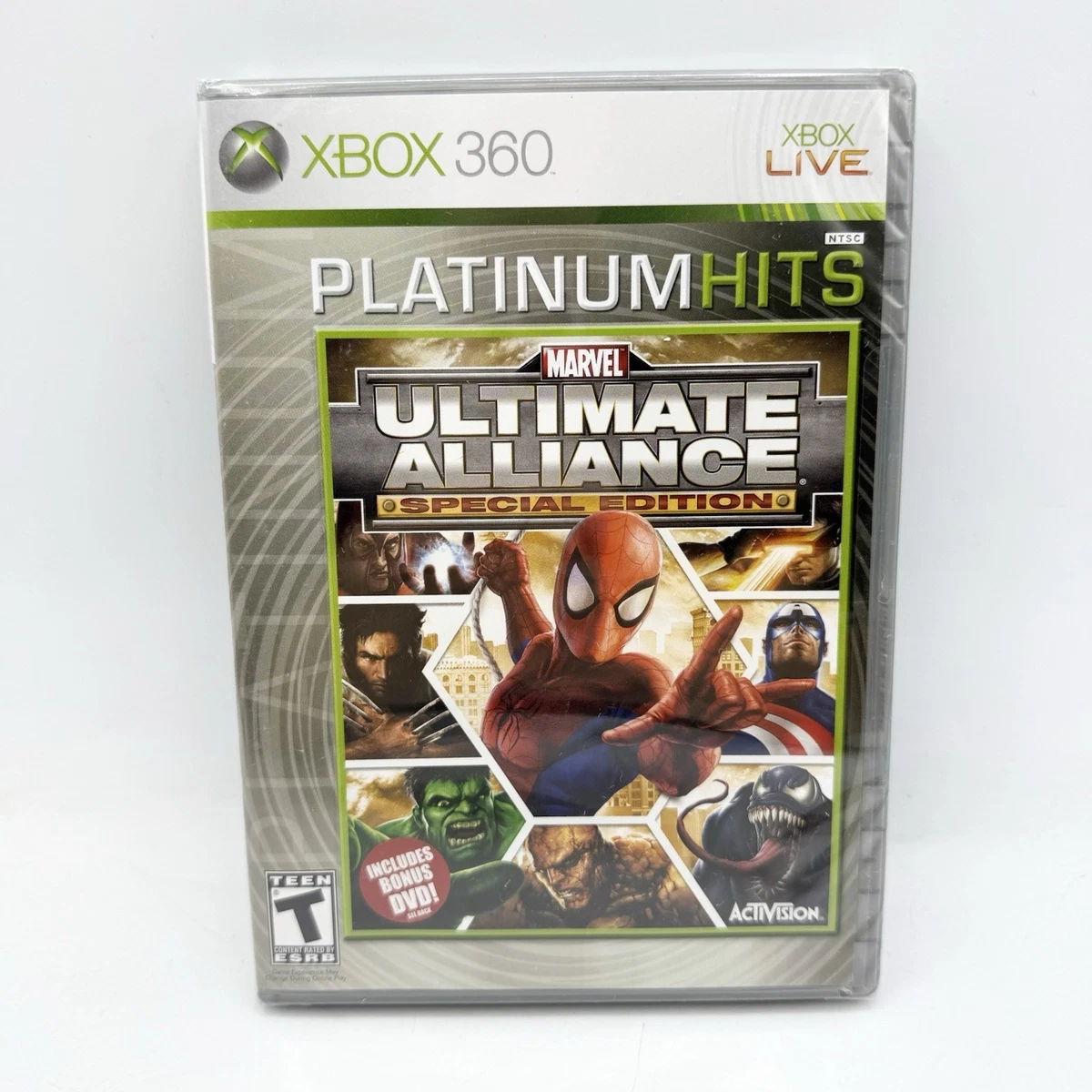 Marvel: Ultimate Alliance Microsoft Xbox 360 Video Games for sale