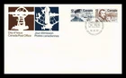 Dr Jim Stamps Canada 12C Bernier And Fleming Attached Pair First Day Cover