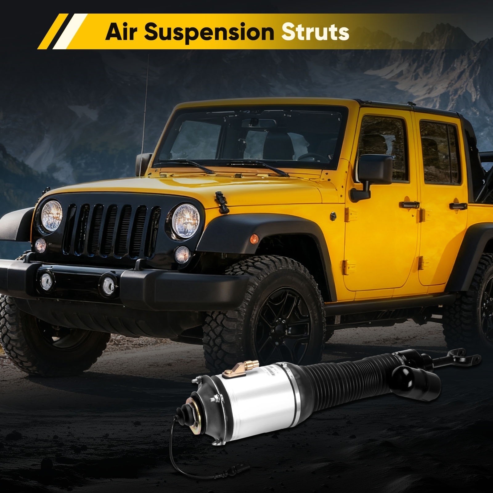 Front Right For Bentley Continental GT GTC, Flying Spur Air Suspension Strut