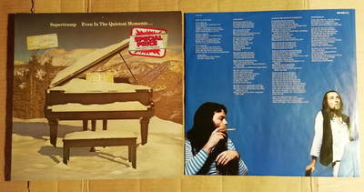 SUPERTRAMP - EVEN IN THE QUIETEST MOMENTS ... - LP + OIS (no seamsplits) GERMANY
